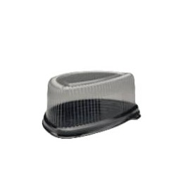 Media Tortera T27 base negra (diam 12,5 h: 10 cm) x 10 unidades