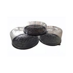 Tortera T-32 A con base negra (h: 12,5 cm) x 10 unidades