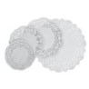 Blonda Redonda papel blanco 35 cm (x 100)