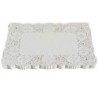 Blonda Rectangular papel blanco 18 x 25 cm (x 100)