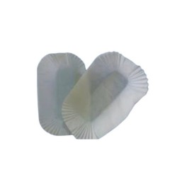Molde Budín Parafinado Blanco 165 x 55 h: 55 mm (x 100 unidades)