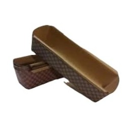 Molde Budín Papel Kraft 135 x 50 mm h: 40 mm (x 100 unidades)