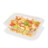 Estuche 143 PET Cristal con Tapa bisagra (18,5 x 15 h: 5,5 cm) x 50 unid