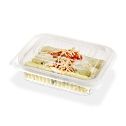 Estuche 143 PP Micro con tapa bisagra (18,5 x 15 h: 5,5 cm) x 50 unidades
