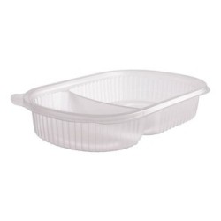 Bandeja 106 Apta Micro Oval c/ 2 divisiones (x 100 unidades)