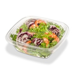 Tapa Ensaladera Cristal Cuadrada 1000 cc (x 100 unidades)