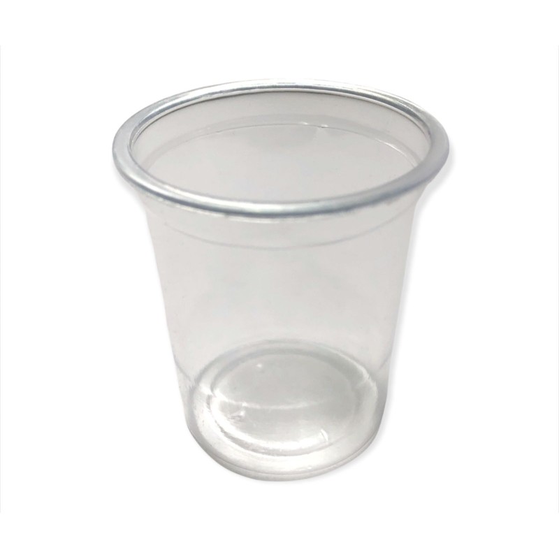 Vaso Tequila Plástico Cristal 25 cc (x 100 unidades)