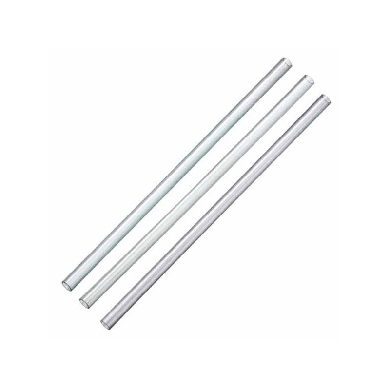 Sorbetes XXL Plástico Traslúcido 7 mm x 25 cm (x 500 unidades)