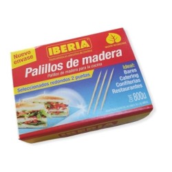 Escarbadientes / Palillos de Madera a granel (caja x 800 unid)