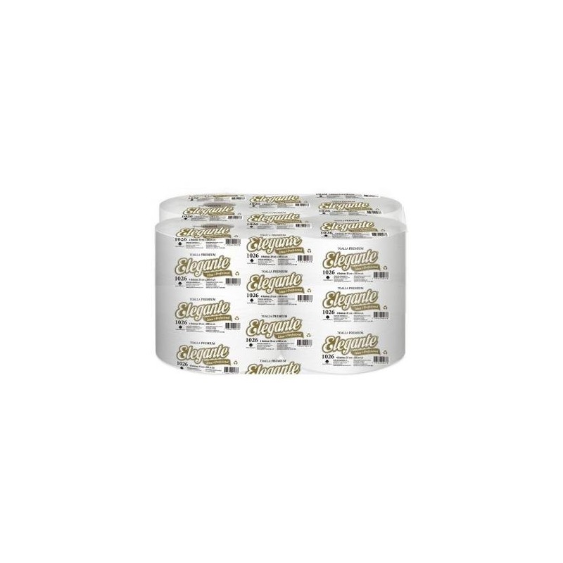 Toallas en Rollo ELEGANTE (2 unid x 300 mts)