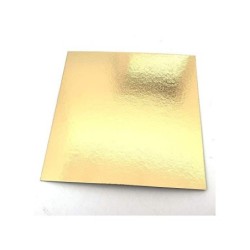Formato Cartón ORO/ORO 27 x 27 cm (x 100 unidades)