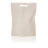Bolsa Friselina *Riñon* Color Crudo/Beige 22,5 x 30 cm