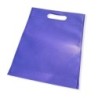 Bolsa Friselina *Riñon* Color Violeta 22,5 x 30 cm