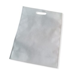 Bolsa Friselina *Riñon* Color Blanco 30 x 40 cm