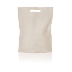 Bolsa Friselina *Riñon* Color Crudo/Beige 30 x 40 cm