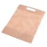 Bolsa Friselina *Riñon* Color Crudo/Beige 45 x 40 cm