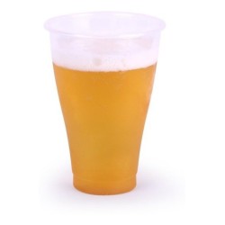 Vaso *PINTA* Plástico Cristal 500 cc (pack x 40 unidades)