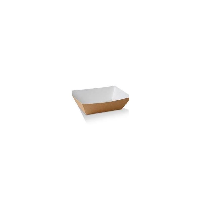 Bandeja Food Truck Cartulina Kraft 15 x 12 cm (x 100 unidades)