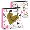 Bolsa Papel *LOVE* 22 x 8 x 22 cm con manija