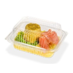 Estuche 133 PET Cristal (18,5 x 14,5 h: 8,5 cm) x 50 unidades