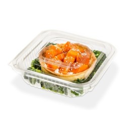 Estuche 144 PET Cristal (17 x 17 h: 5,5 cm) x 50 unidades