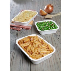 Bandeja Termoselleable Cartón 310 grs 18,5 x 13 h: 4 cm (x 100)