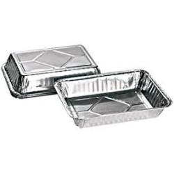 Bandeja Aluminio F 250 (10 x 12 cm) x 50 unidades