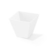 Mini Pote Cuadrado Darnel Blanco 5 x 5 cm (h: 4 cm) x 24 unidades