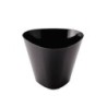 Cazuela / Pote Plástico Negro Darnel 180 cc (pack x 12 unidades)