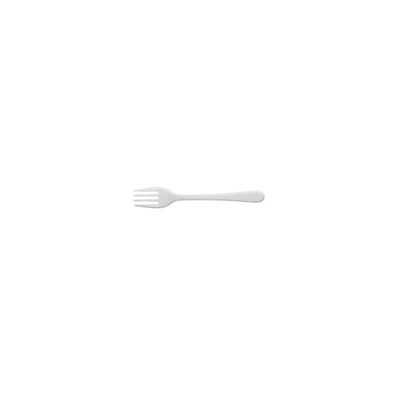 Mini Tenedor Blanco de Copetín (x 100 unidades)