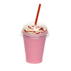 Tapa Domo Vasos Frappé 11 oz (x 100 unidades)