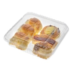 Blister Medialunera Baja PET (23 x 23 h: 8 cm) x 50 unidades