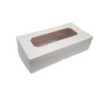Caja Cartulina Blanca con Visor 39 x 20 x 10 cm (x 10 unidades)