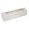 Cajas MACARRONS x 9 con Visor (25 x 6 cm h: 6 cm) x 10 unidades