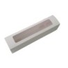 Cajas MACARRONS x 6 con Visor (20 x 6 cm h: 6 cm) x 10 unidades