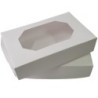 Caja p/ Alfajores x 12 con Visor (21 x 14 h: 5 cm) x 10 unidades