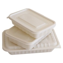 Bandeja 102 BIO Fécula de Maíz (12 x 17,5 x 4 cm) x 75 unidades