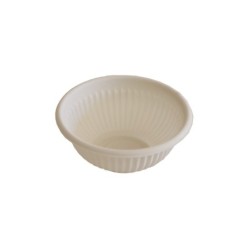 Bowl BIO Fécula Maíz 250 ml (d11cm / h:4,6cm) pack x 12 unidades
