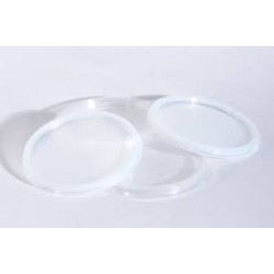 Tapa Plástica Natural p/ Pote Térmico 360 cc (x 100 unidades)