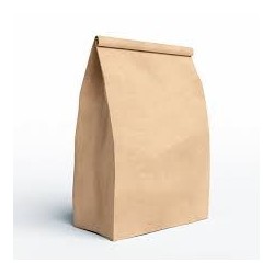 Bolsa Fondo Cuadrado Kraft 28 + 12 x 40 cm (x 250 unidades)