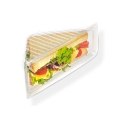 Blister Triangular PET Sandwich de Miga *PB* (17 x 7 h: 8 cm) x 40 unidades