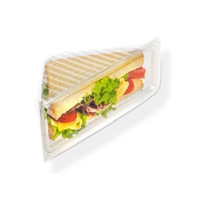 Blister Triangular PET Sandwich de Miga *PB* (17 x 7 h: 8 cm) x 40 unidades