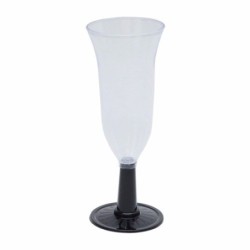 Copa Champagne c/ Pie Negro (180 cc) x 50 unidades