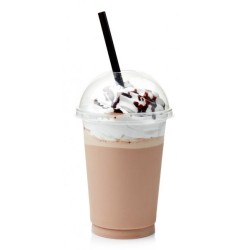 Tapa Domo Vaso Frappé 16 oz (98 mm) pack x 125 unidades