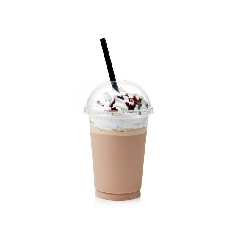 Tapa Domo Vaso Frappé 16 oz (98 mm) pack x 125 unidades