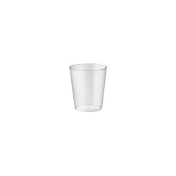Vaso Plástico MURANO Cristal 45 cc (4,2 x 5 cm) x 25 unidades