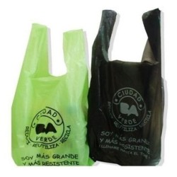 Camisetas A/D *CIUDAD* 45 x 55 VERDE (x 100 unidades)