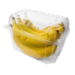 Estuche Frutas Perforado PET 1 kilo (19 x 13 x 11,8 cm) x 50 unidades