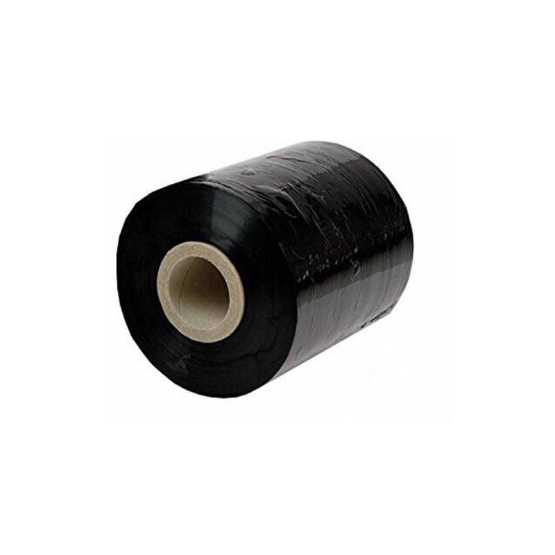 STRETCH Negro - ancho 10 cm (rollo x 500 gramos)