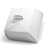 Estuche Torta Blanco con manija 24 x 24 x 15 cm (x 10 unidades)